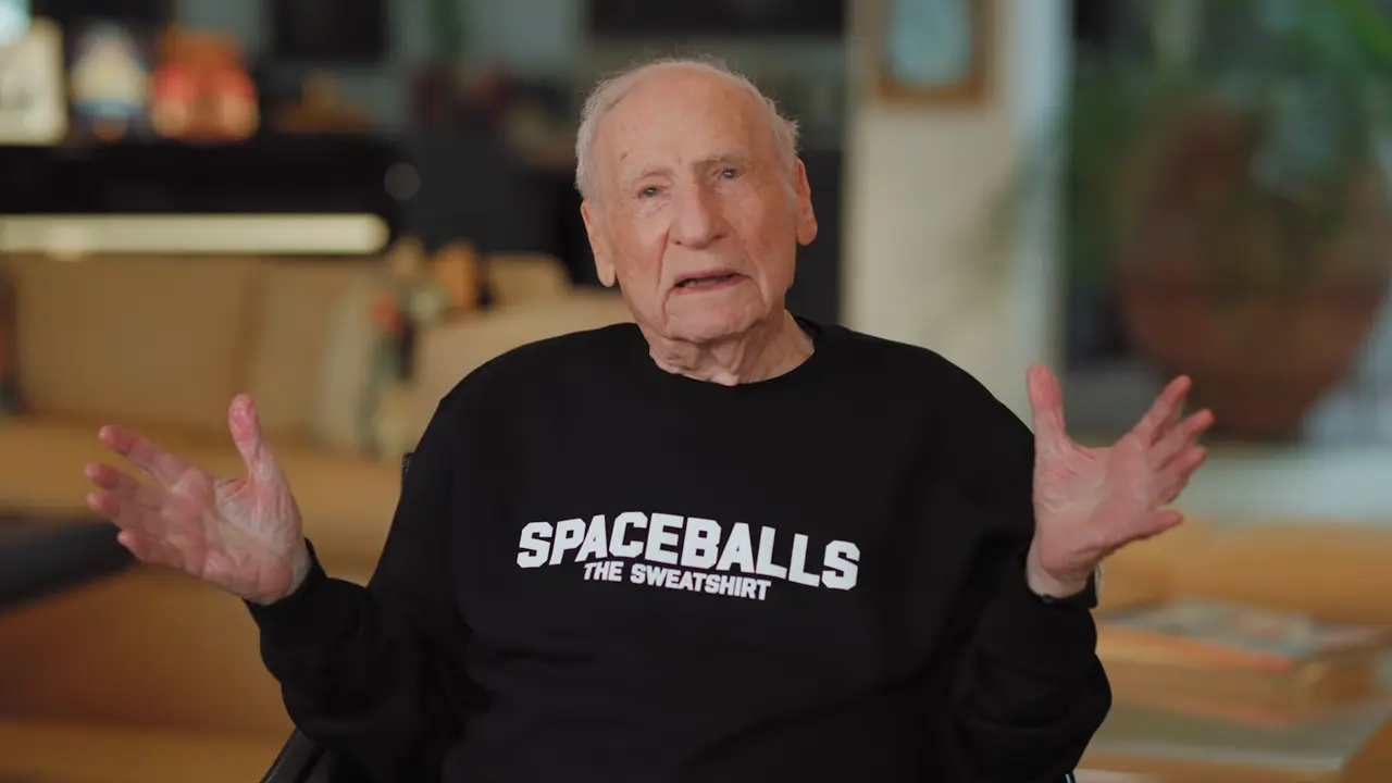 Mel Brooks, la 100 de ani, filmează rolul lui Yogurt înainte de soserea restului distribuției