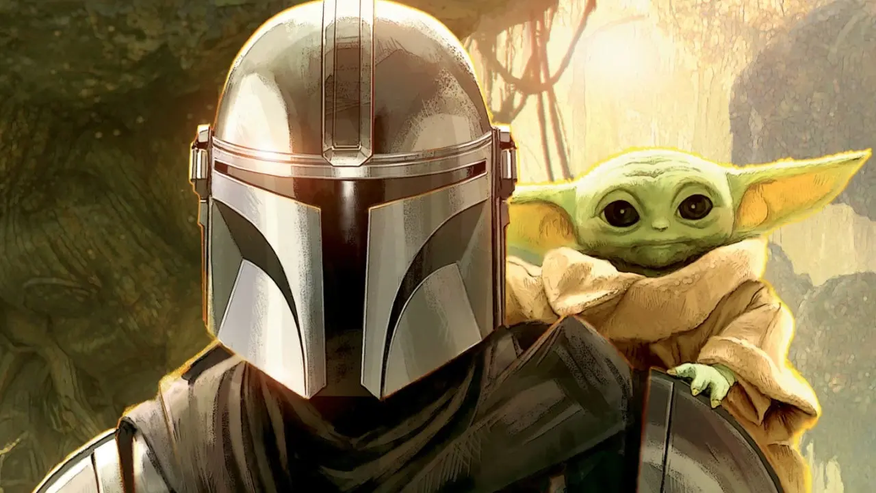 Previzualizare exclusivă a cărții de artă The Mandalorian și Grogu